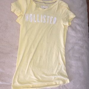Yellow Hollister Shirt